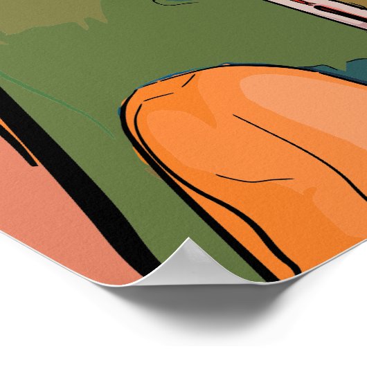 サイクリスト ポスター (角)