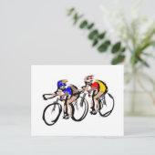 サイクリスト ポストカード (スタンド正面)