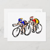 サイクリスト ポストカード (正面/裏面)