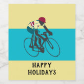 サイクリスト#1 ワインラベル (シングルラベル)