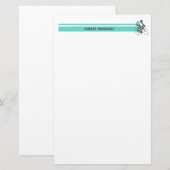 サイクリスト#3 便箋 (正面/裏面)