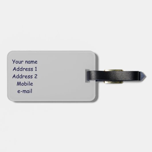 サイクリフクロウ ラゲッジタグ (裏面横)