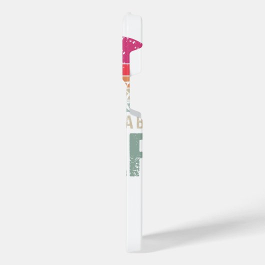 サイクリングおばあちゃん普通のおばあちゃんのように iPhoneケース (左側面)