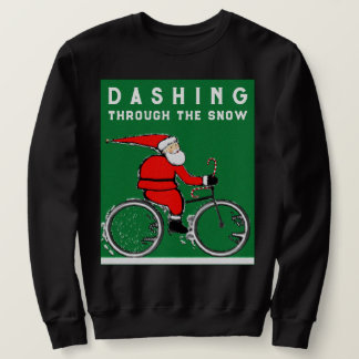 サイクリングおもしろいサイクリスト スウェットシャツ