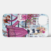 サイクリングでアムステルダムガール – Iphone 7プラスのケース Case-Mate iPhoneケース (裏面 (横))