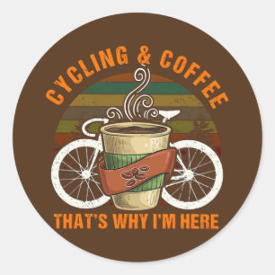 サイクリングとコーヒーが私がここに来た理由  ラウンドシール