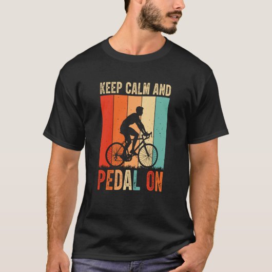 サイクリングとサイクリング60 Tシャツ (正面)