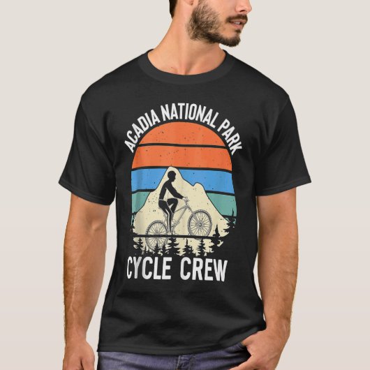 サイクリングと自転車 7 Tシャツ (正面)