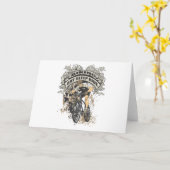 サイクリングに食べて下さい、眠らせて下さい、乗って下さい カード (黄色い花)