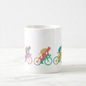 サイクリングのマグ コーヒーマグカップ (中央)