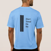 サイクリングのワイシャツは私で、道を、踏みません共有します Tシャツ (裏面)