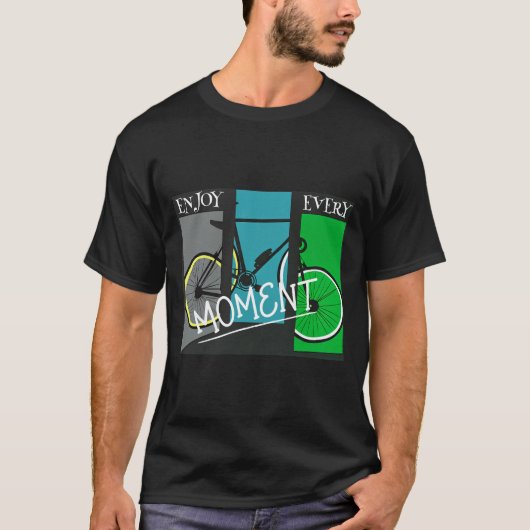 サイクリングの心遣いと知恵 Tシャツ (正面)