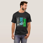 サイクリングの心遣いと知恵 Tシャツ (正面フル)