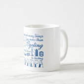 サイクリングの祖父 コーヒーマグカップ (正面右)