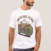 サイクリングの雰囲気 エコTシャツ Tシャツ (正面)