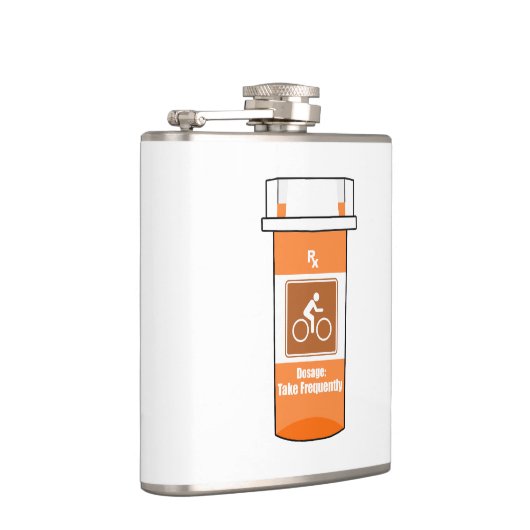 サイクリングは薬 フラスク (右)