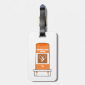 サイクリングは薬 ラゲッジタグ (裏面縦)