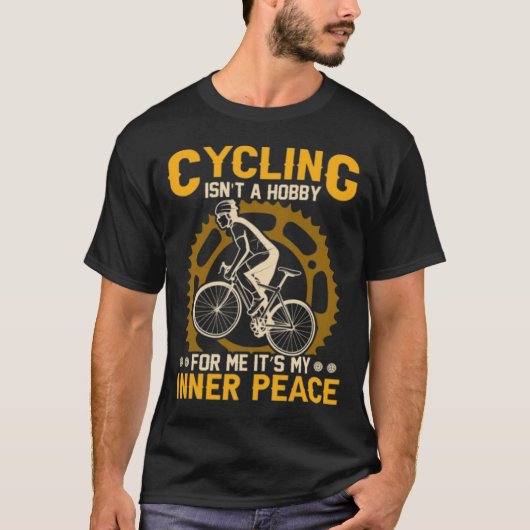 サイクリングは趣味じゃない… Tシャツ (正面)