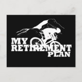 サイクリングは退職計画だ シーズンポストカード (正面)