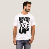 サイクリングを諦めない Tシャツ (正面フル)
