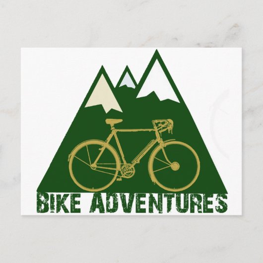 サイクリングアドベンチャー – bikes ポストカード (正面)
