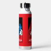 サイクリングアメリカ ウォーターボトル (左面)
