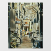 サイクリングアートワーク ウィンドウサイン (シート)