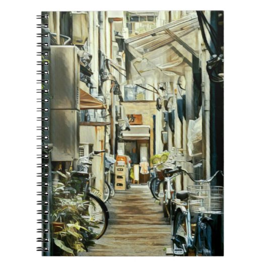 サイクリングアートワーク ノートブック (正面)