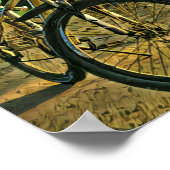サイクリングアートワーク ポスター (角)