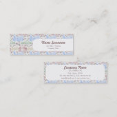 サイクリングオルフスの名刺のテンプレート スキニー名刺 (正面/裏面)