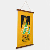 サイクリングオーストラリア 吊り下げ型タペストリー (傾斜あり)