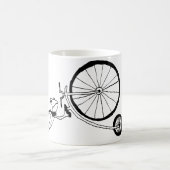 サイクリングカエル コーヒーマグカップ (中央)