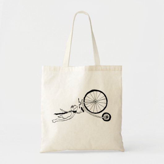 サイクリングカエル トートバッグ (正面)