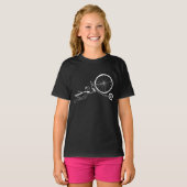 サイクリングカエル Tシャツ (正面フル)