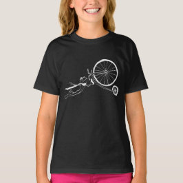 サイクリングカエル Tシャツ