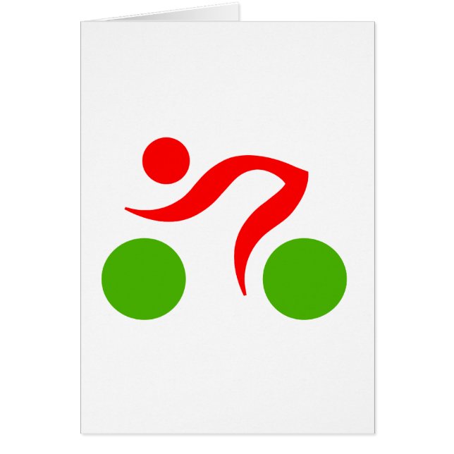 サイクリングカッコいいロゴ (正面)