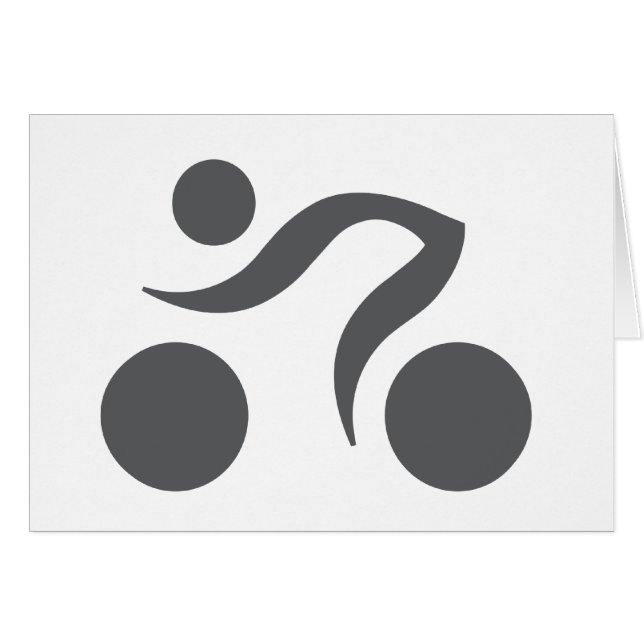 サイクリングカッコいいロゴ (正面横)