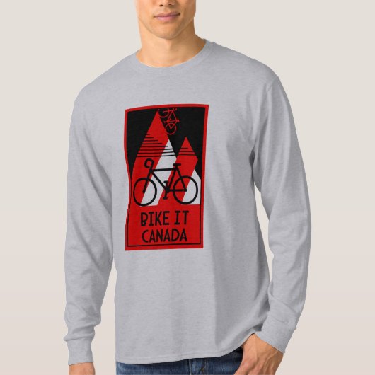 サイクリングカナダ Tシャツ (正面)