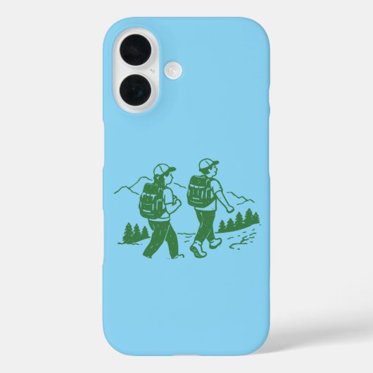 サイクリングキャンプライフ Case-Mate iPhoneケース (裏面)