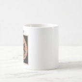 サイクリングクラブチームデザイン 男性へ コーヒーマグカップ (中央)