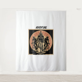 サイクリングクラブチームデザイン 男性へ タペストリー
