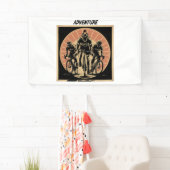 サイクリングクラブチームデザイン 男性へ 横断幕 (インサイチュ)