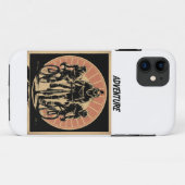 サイクリングクラブチームデザイン 男性へ Case-Mate iPhoneケース (裏面(横))