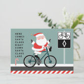 サイクリングクリスマスカード (スタンド正面)