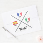 サイクリンググランドツアーズ スクエアシール (封筒)