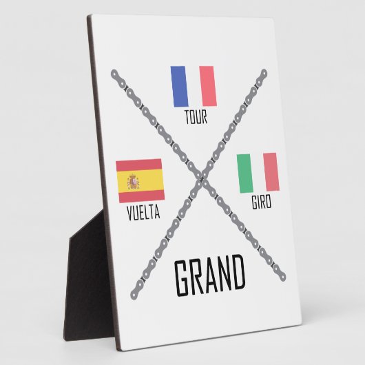 サイクリンググランドツアーズ フォトプラーク (側面)