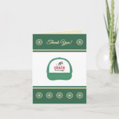 サイクリングコーチのサイクリストサンキューカード サンキューカード (正面)