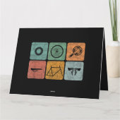 サイクリングサイクリングヴィンテージ自転車パーツサイクリストのギフト カード (裏面)