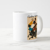 サイクリングシスターズ ジャンボコーヒーマグカップ (正面右)