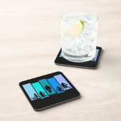 サイクリングシルエットスポーツ コースター (右側)